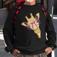 Animal Tees Hipster Giraffe Lovers Sweatshirt Gifts for Old Men