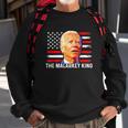 Anti Joe Biden The Malarkey King Pro Trump Ultra Maga King Sweatshirt Gifts for Old Men