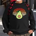 Avocado Yoga Pose Meditation Vegan Gift Meditation Sweatshirt Gifts for Old Men