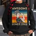 Awesome Since 1962 60Th Birthday Gifts 60 Years Old Vintage Sweatshirt Gifts for Old Men