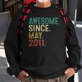 Awesome Since May 2011 Vintage 11Th Birthday 11 Years Old Sweatshirt Gifts for Old Men
