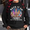 Back Up Terry Put It In Reverse 4Th Of July Vintage Sweatshirt Gifts for Old Men