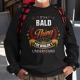 Bald Shirt Family Crest BaldShirt Bald Clothing Bald Tshirt Bald Tshirt Gifts For The Bald Sweatshirt Gifts for Old Men