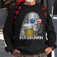Ben Drankin Drunking Funny 4Th Of July Beer Men Woman Sweatshirt Gifts for Old Men