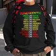 Black Women Freeish Since 1865 Party Decorations Juneteenth Sweatshirt Gifts for Old Men