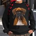Boxer Dog Dog Mom Dad Love Is Puppy Pet Women Men Kids Sweatshirt Gifts for Old Men