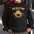 Catfish Fishing Fisherman Meow Catfish Sweatshirt Gifts for Old Men