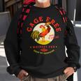 Chicken Chicken Cage Free Whiskey Fed Rye & Shine Rooster Funny Chicken V2 Sweatshirt Gifts for Old Men