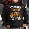 Country Music And Beer Thats Why Im Here Festivals Concert Sweatshirt Gifts for Old Men