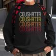 Coushatta La Vintage Style Louisiana Sweatshirt Gifts for Old Men