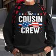 Cousin Crew 4Th Of July Patriotic American Family Matching Sweatshirt Gifts for Old Men