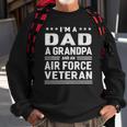 Dad Grandpa Air Force Veteran Vintage Top Mens Gift Sweatshirt Gifts for Old Men