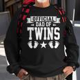 Dad Of Twins Proud Father Of Twins Classic Overachiver Sweatshirt Gifts for Old Men