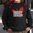 Daddy Dragon Mythical Legendary Creature Fathers Day Dad Sweatshirt Gifts for Old Men