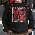Daddys Future Lifting Partner Fitness Workout Gift Sweatshirt Gifts for Old Men