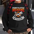 Daddys Little Mechanic In Training Automotive Technician Sweatshirt Gifts for Old Men