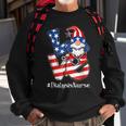 Dialysis Nurse 4Th Of July Love Gnome Dialysis Nurse Love Sweatshirt Gifts for Old Men