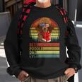 Dog Vintage Best Poodle Dad Ever Father Day Puppy Dog Dad Sweatshirt Gifts for Old Men