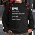 Eve Name Definition Personalized Custom Sweatshirt Gifts for Old Men