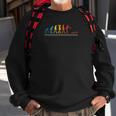 Evolution Of Cornhole In Retro Colors For Cornstars Sweatshirt Gifts for Old Men
