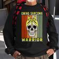 Ewings Sarcoma Warrior Skull Women Vintage Yellow Ribbon Ewings Sarcoma Ewings Sarcoma Awareness Sweatshirt Gifts for Old Men