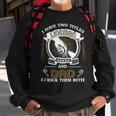 Father Grandpa Dad Lineman Quote Design For Men475 Family Dad Sweatshirt Gifts for Old Men