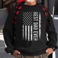 Fathers Day Best Dad Ever American Flag Sweatshirt Gifts for Old Men