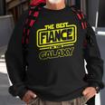 Fiance The Best In The Galaxy Gift Sweatshirt Gifts for Old Men