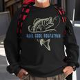 Fishing Reel Cool Godfather V2 Sweatshirt Gifts for Old Men