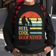 Fishing Reel Cool Godfather V3 Sweatshirt Gifts for Old Men