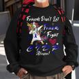 Friends Dont Let Friends Fight Chronic Inflammatory Demyelinating Polyneuropathy Cidp Alone Unicorn Blue Ribbon Cidp Support Cidp Awareness V2 Sweatshirt Gifts for Old Men