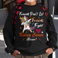 Friends Dont Let Friends Fight Kidney Cancer Alone Unicorn Orange Ribbon Kidney Cancer Kidney Cancer Awareness Sweatshirt Gifts for Old Men