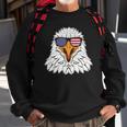 Funny 4Th Of July Eagle Patriotic American Flag Cute Eagle Sweatshirt Gifts for Old Men