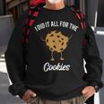 Funny Chocolate Chip Cookie Meme Quote 90S Kids Food Joke Sweatshirt Gifts for Old Men