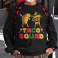 Funny Dabbing Taco Cinco De May Mexican Food V3 Sweatshirt Gifts for Old Men