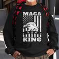 Funny Maga King Trump Supporter Gift Maga King Sweatshirt Gifts for Old Men