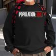 Funny Population One Vr Gamer Sweatshirt Gifts for Old Men