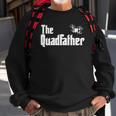 Funny Quadfather Drone Racing Sport Lover Sweatshirt Gifts for Old Men