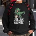 Funny Trader Investor Stock Market Dollar Moneyrex Saurus Sweatshirt Gifts for Old Men