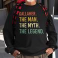 Gallaher Name Shirt Gallaher Family Name V4 Sweatshirt Gifts for Old Men