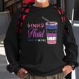 Genderfluid Drink Up Haters Genderfluid Sweatshirt Gifts for Old Men
