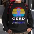 Gerd Awareness Vintage Periwinkle Blue Ribbon Gastroesophageal Reflux Disease Gerd Awareness Sweatshirt Gifts for Old Men