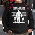 Grandude Grandpa Gift Grandude Best Friend Best Partner In Crime Sweatshirt Gifts for Old Men