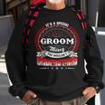 Groom Shirt Family Crest GroomShirt Groom Clothing Groom Tshirt Groom Tshirt Gifts For The Groom Sweatshirt Gifts for Old Men