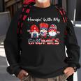 Hanging With My Gnomies Cute Patriotic 4Th Of July Gnome Sweatshirt Gifts for Old Men