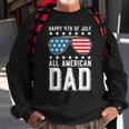 Happy 4Th Of July All American Dad Sweatshirt Gifts for Old Men