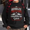 Hendley Name Shirt Hendley Family Name V3 Sweatshirt Gifts for Old Men