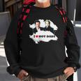 I Love Hot Dads Charlie Swan Carlisle Cullen Sweatshirt Gifts for Old Men