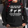 If You See Me Out There Like This Funny Fat Guy Man Husband Sweatshirt Gifts for Old Men