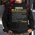 India Name Gift India Facts Sweatshirt Gifts for Old Men